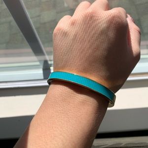 NEW Teal and Gold Stackable Bracelet